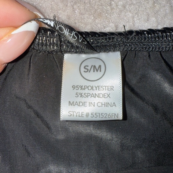 Sexy Mime Costume Top $ Bottom S/M - Picture 3 of 5